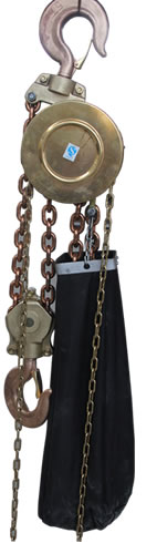 手拉葫蘆用前檢查圖