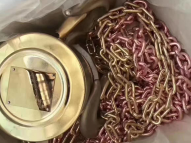 防爆手拉葫蘆遇到帶鋁涂料的鋼鐵熱工件時(shí)會(huì)失效