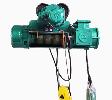 防爆電動葫蘆加快煤礦廠設(shè)備吊裝分解效率